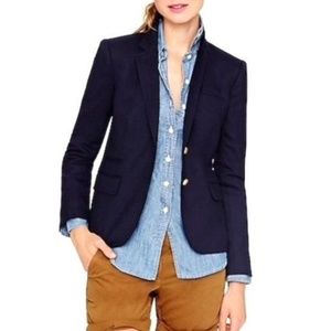 NEW J. Crew Women’s Wool Navy Blazer